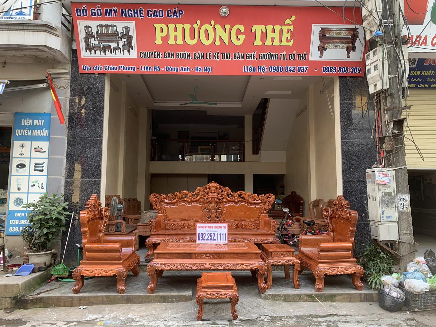 Bộ Bàn Ghế Hoàng Gia Gỗ Hương Đá Cao Cấp 6 Món Vip Chân 14 Bộ Bàn Ghế Hoàng Gia Gỗ Hương Đá Cao Cấp 6 Món Vip Chân 14